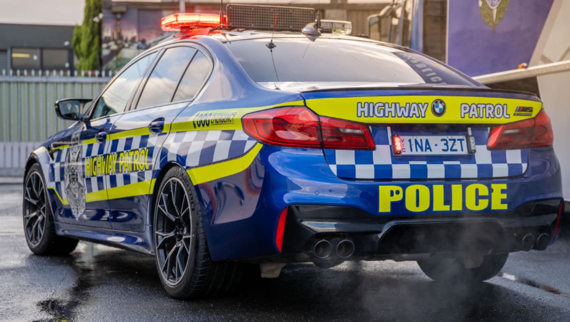 Most Australian-delivered M5 are limited to 250km/h, but the Police-spec M5 gets a full 305km/h unlocked.