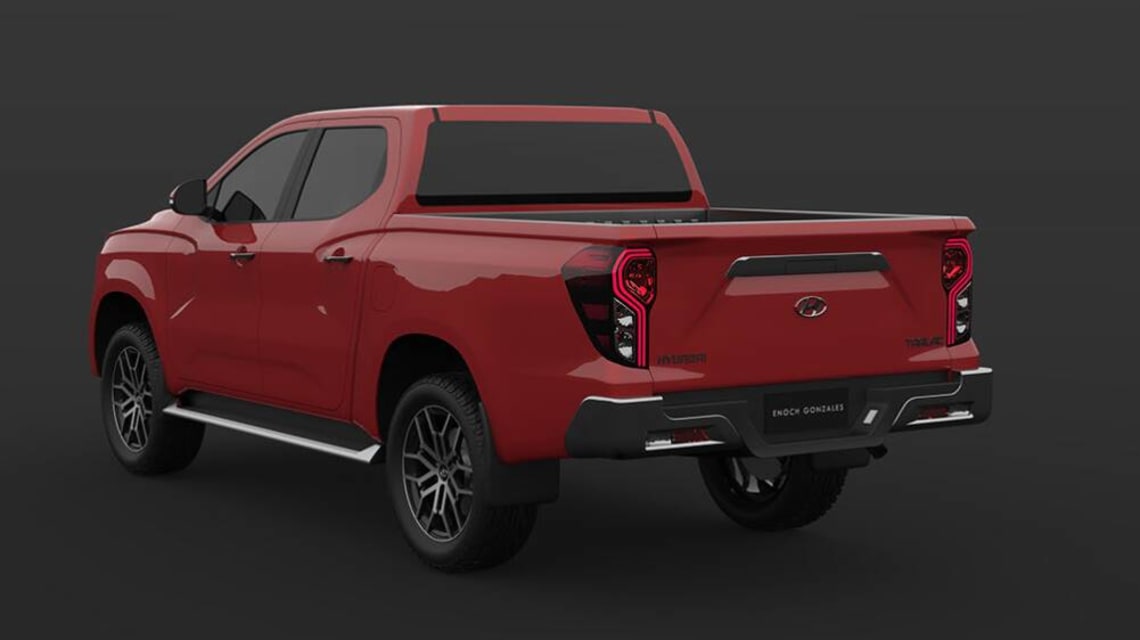 Hyundai ute render surfaces: Korean Toyota HiLux rival could look this good