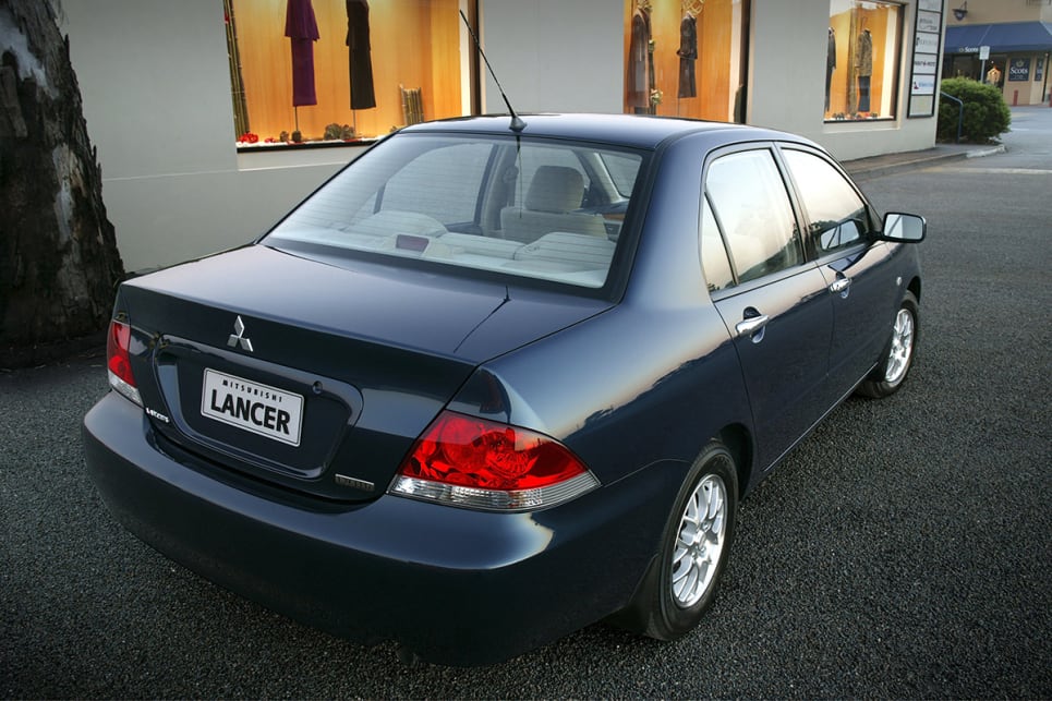 2003 Mitsubishi Lancer sedan. (Exceed variant shown)