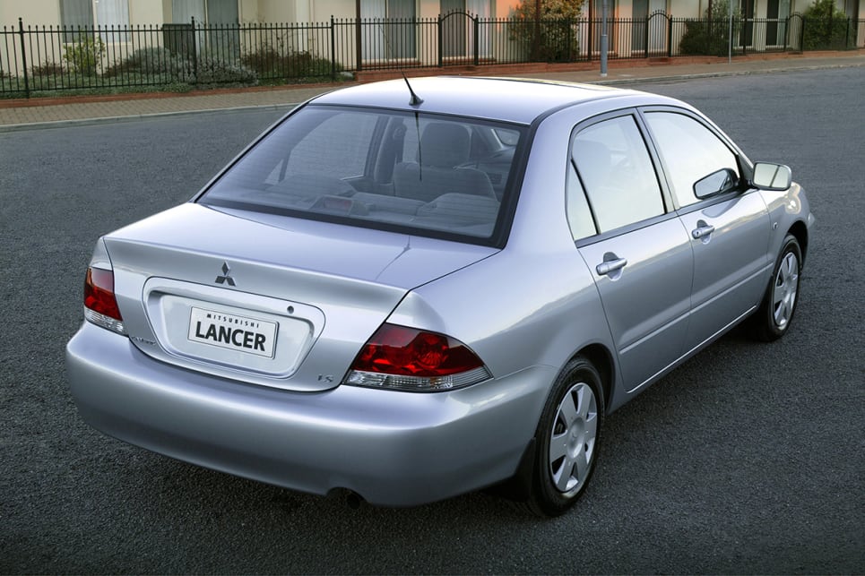 2003 Mitsubishi Lancer sedan. (LS variant shown)