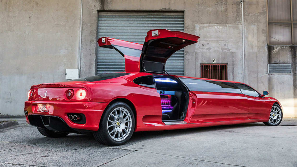 It wouldn't be complete without gull-wing doors. (image credit: Exoticlimo)