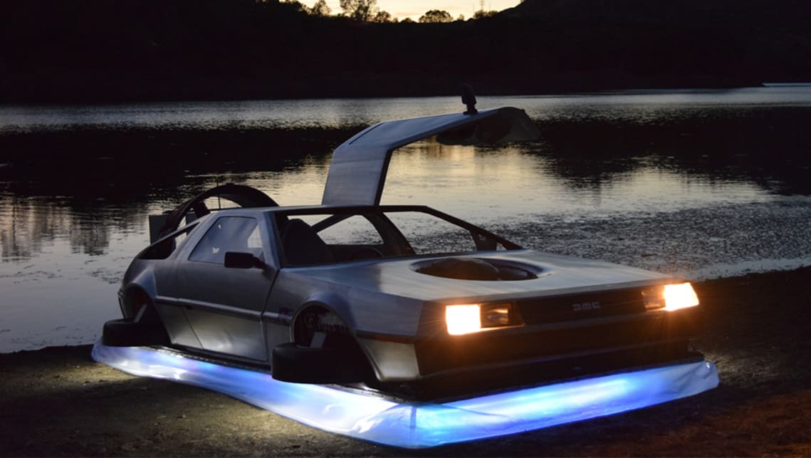 Doc, are you telling me you built a time machine out of a DeLorean? (image credit: Matt Riese)