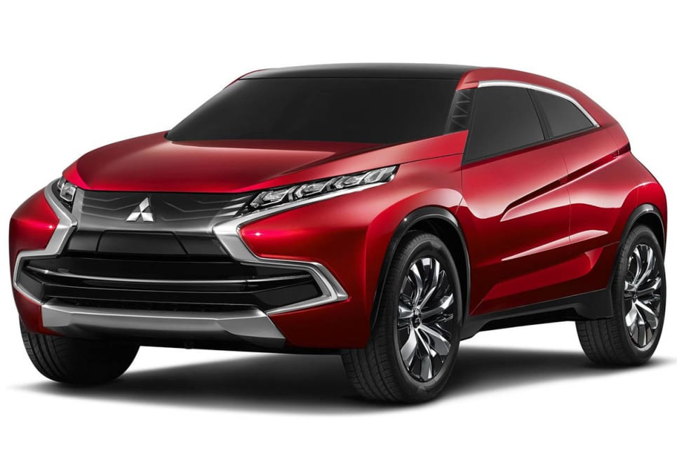 Mitsubishi's 2013 XR-PHEV Concept.