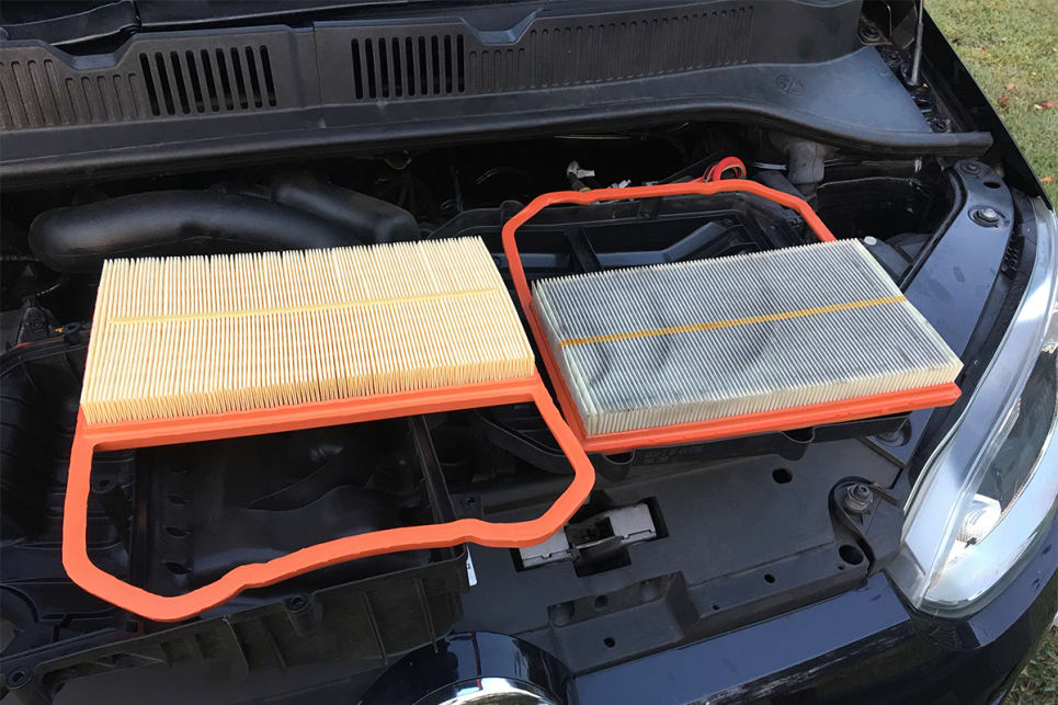  The air filter was filthy. (image credit: Matt Campbell)