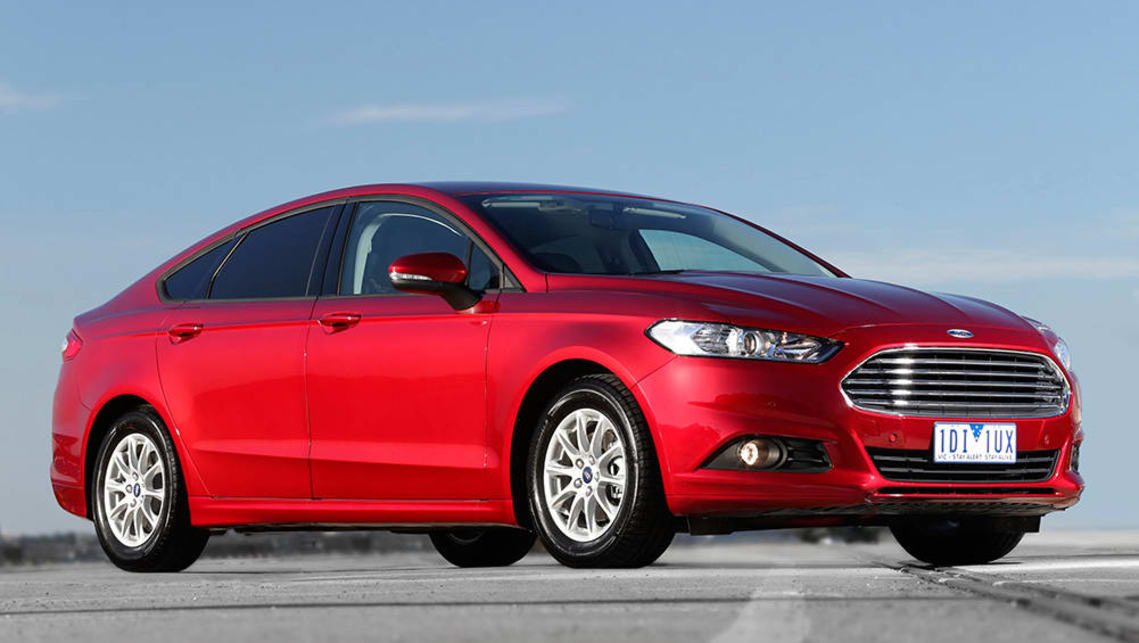 The current Ford Mondeo should be able to accommodate three child seats across the back seat.