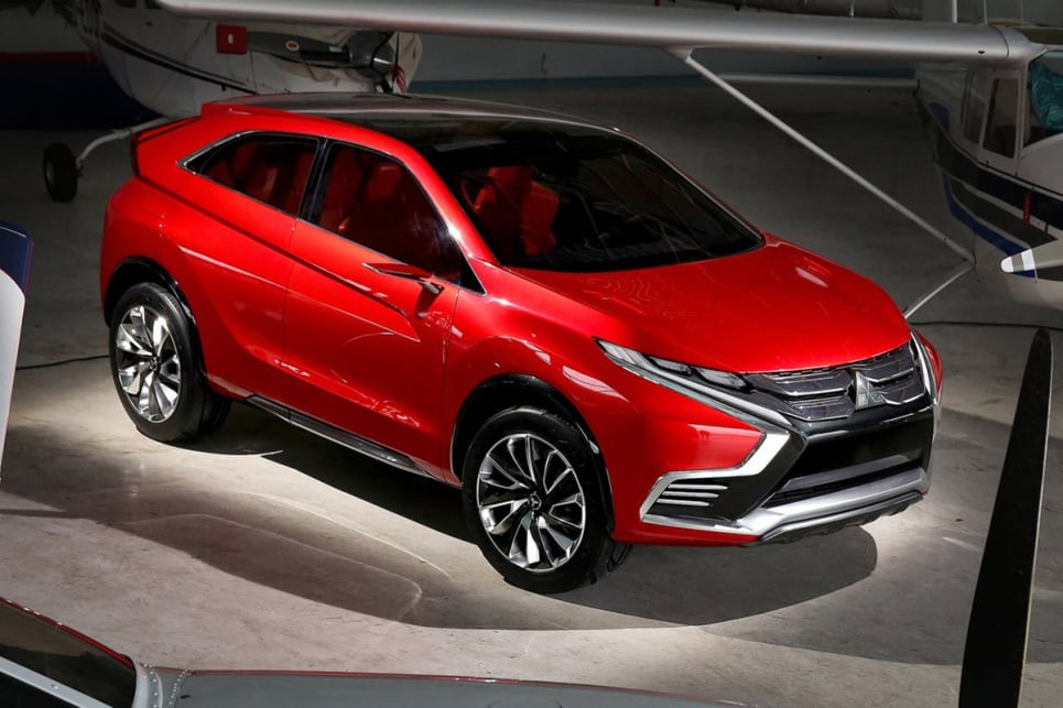 Mitsubishi's 2015 XR-PHEV II Concept.