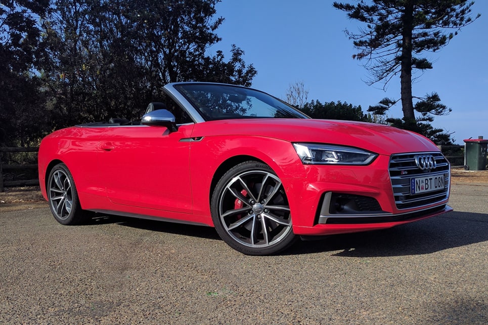 Priced at $119,111, the Cabriolet is almost $15,000 more than the hardtop equivalent. (image credit: Dan Pugh)
