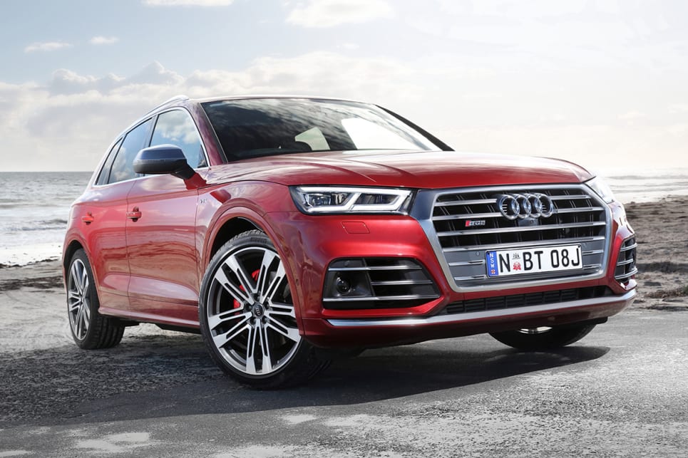 At the top of the line-up is the SQ5, a high-performance member of the Q5 family.