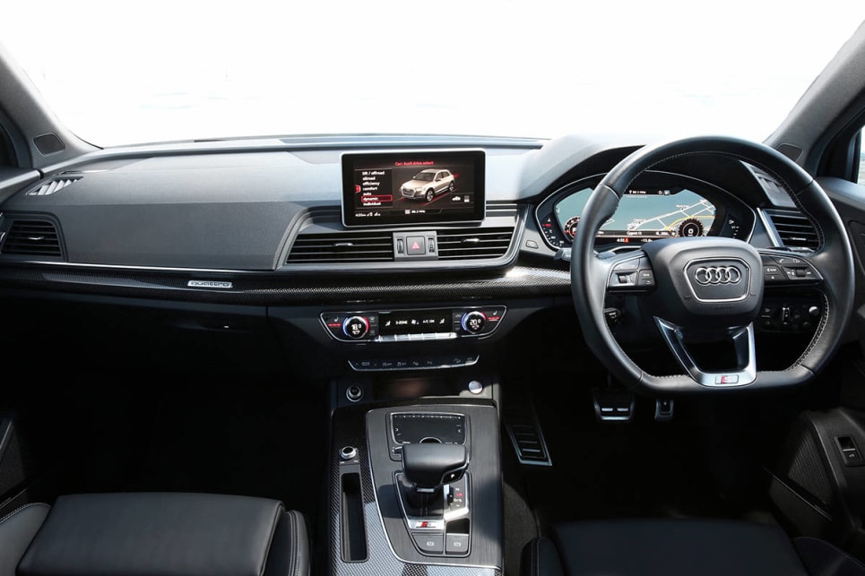 The Q5’s cabin is completely new.