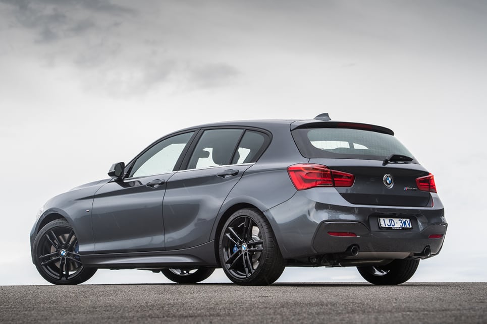 M Sport variants have two new 18-inch wheel options available. (M140i variant pictured)