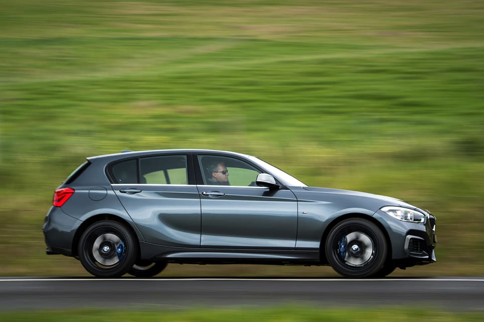 The M140i, while exciting to drive, is never manic. (M140i variant pictured)