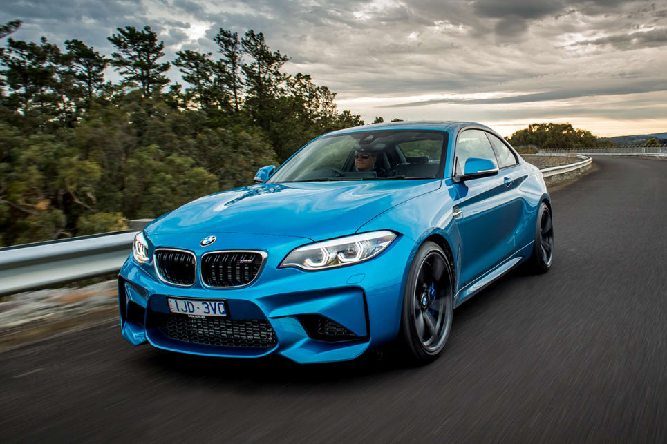 The M2 is all business, with a properly focused feel, and the ability to accelerate from 0-100km/h in a claimed 4.5sec for the six-speed manual.