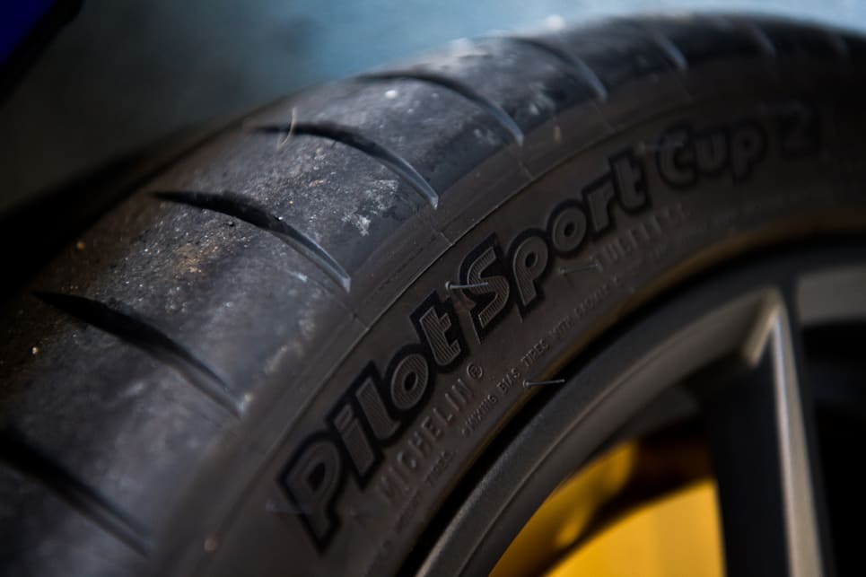 The Pure’s 19-inch wheels wear slightly taller-profile, and less-aggressive, tyres than the CS.