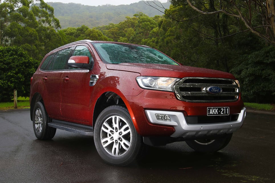 2017 Ford Everest (Trend 2WD variant shown). (Image credit: Tim Robson)