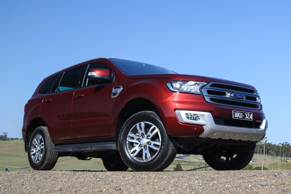 Ford's Everest wagon has seven seats and a lot of off-road attitude. (Image credit: Tim Robson)
