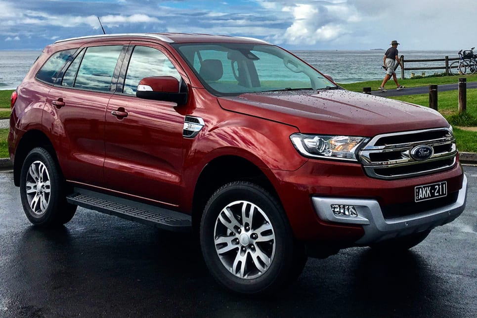 Ford's Everest wagon has seven seats and a lot of off-road attitude. (Image credit: Tim Robson)