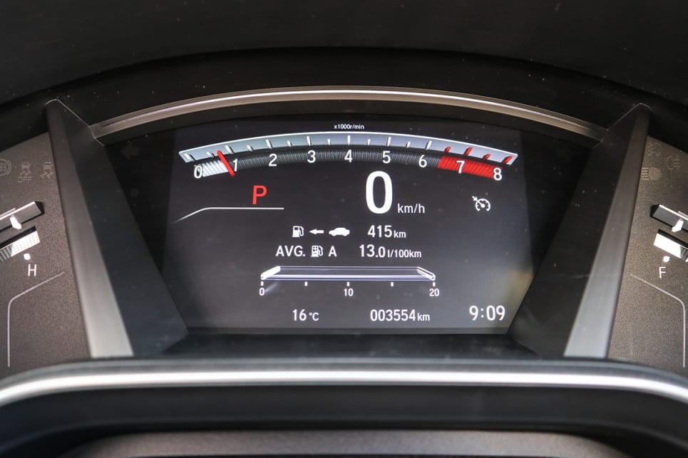 The digital dash is customisable in its look, and features a digital speedo as its central facet, which is very convenient. (image credit: Tim Robson)