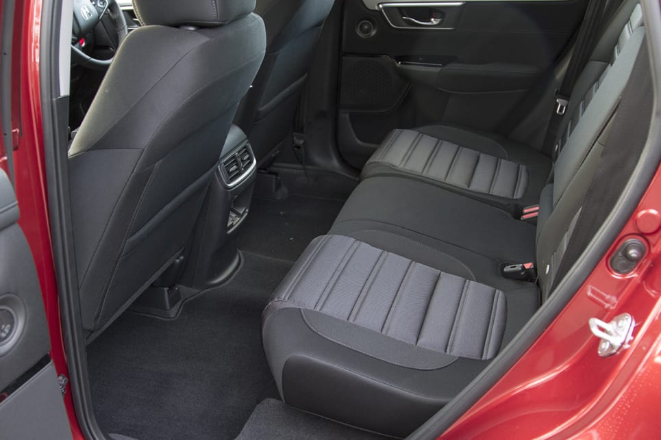 The cloth seats are preferable to the leather examples and are comfortable to boot.