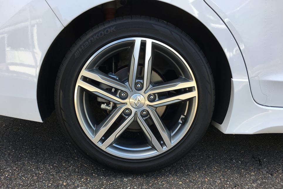 17-inch alloys come as standard.  (Image credit: Stephen Corby)