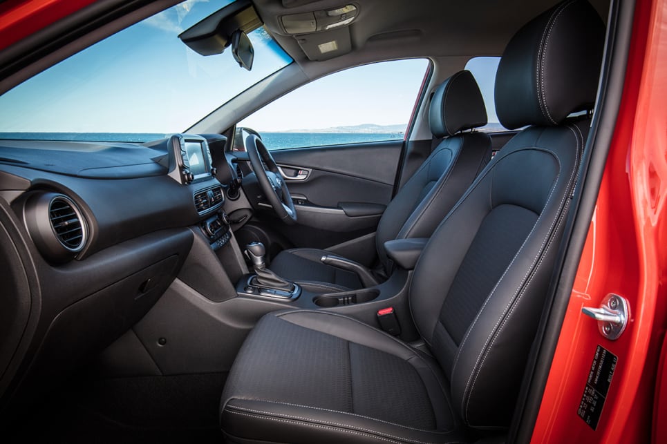 The Elite comes with leather-appointed seats.