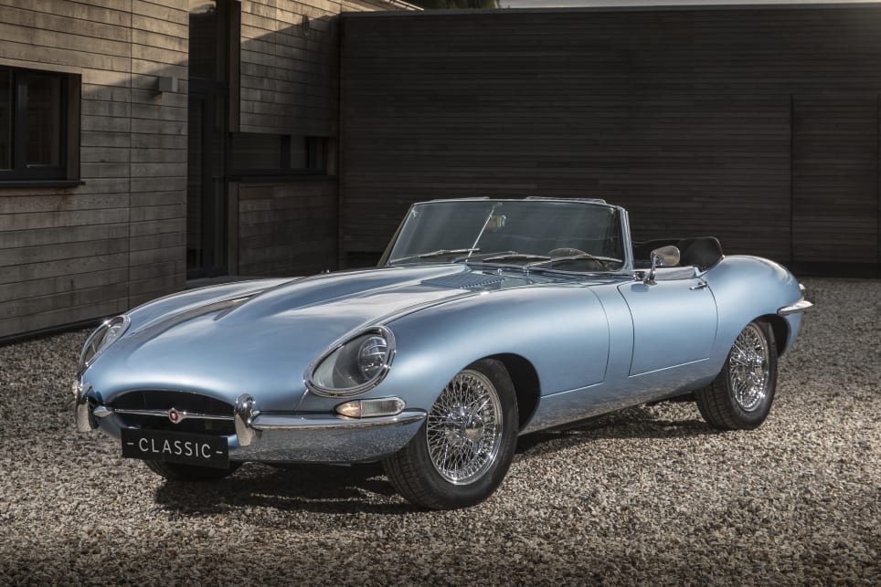 Concept Zero has been taken from a barn find 1968 Series 1.5 E-type Roadster and restored to as-new condition by the Classic Works.