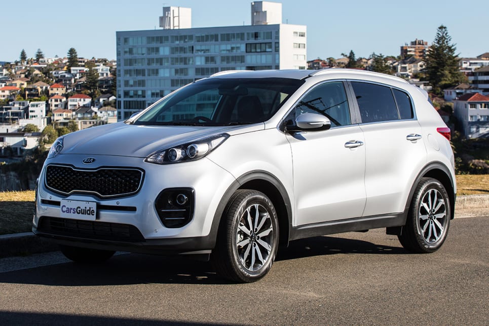 I lived with the Kia Sportage SLi petrol SUV for this particular week. (image credit: Dean McCartney)