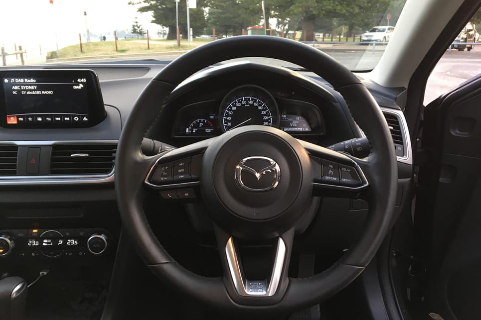 The cabin is equally nice to look at - Mazda interiors continue to impress. (Image credit: Peter Anderson)
