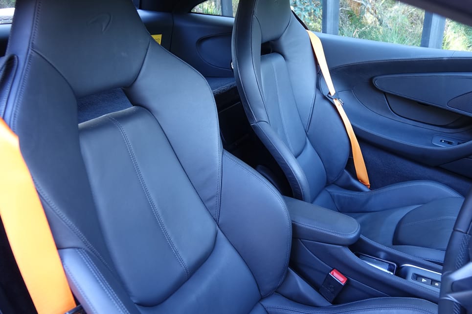 The seats are the perfect combination of support and comfort. (Image credit: James Cleary)