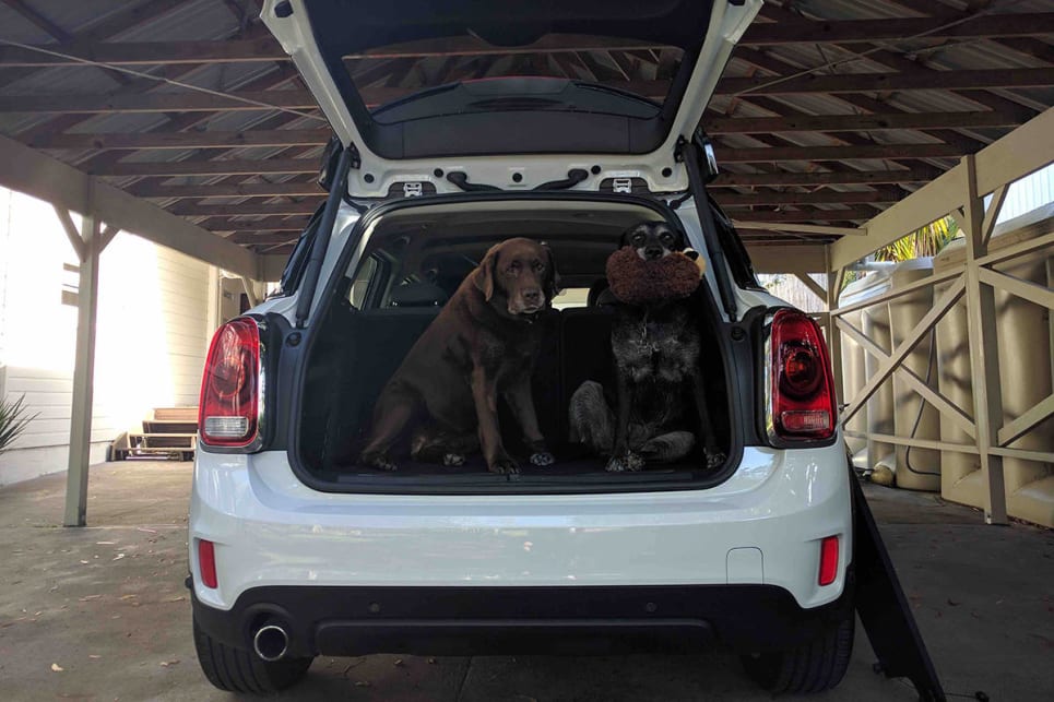 The boot space is ample (with seats upright) and generous with seats folded flat. (Image credit: Dan Pugh)