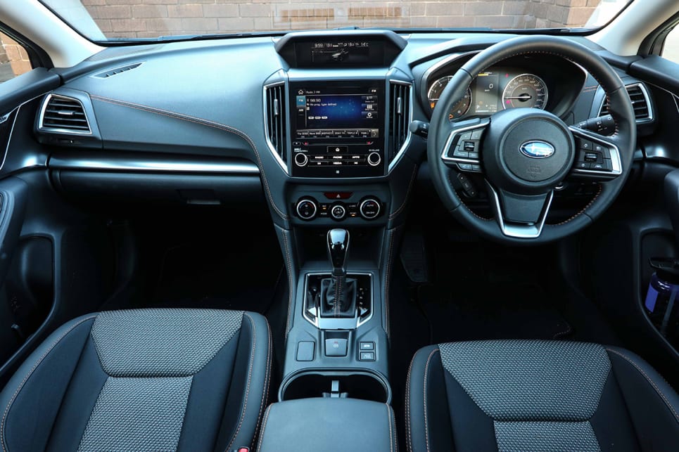 The XV's interior space is a standout quality, particularly behind the wheel. (image credit: Tim Robson)