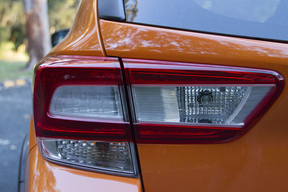 There are bigger integrated-looking LED taillights. (image credit: Peter Anderson)