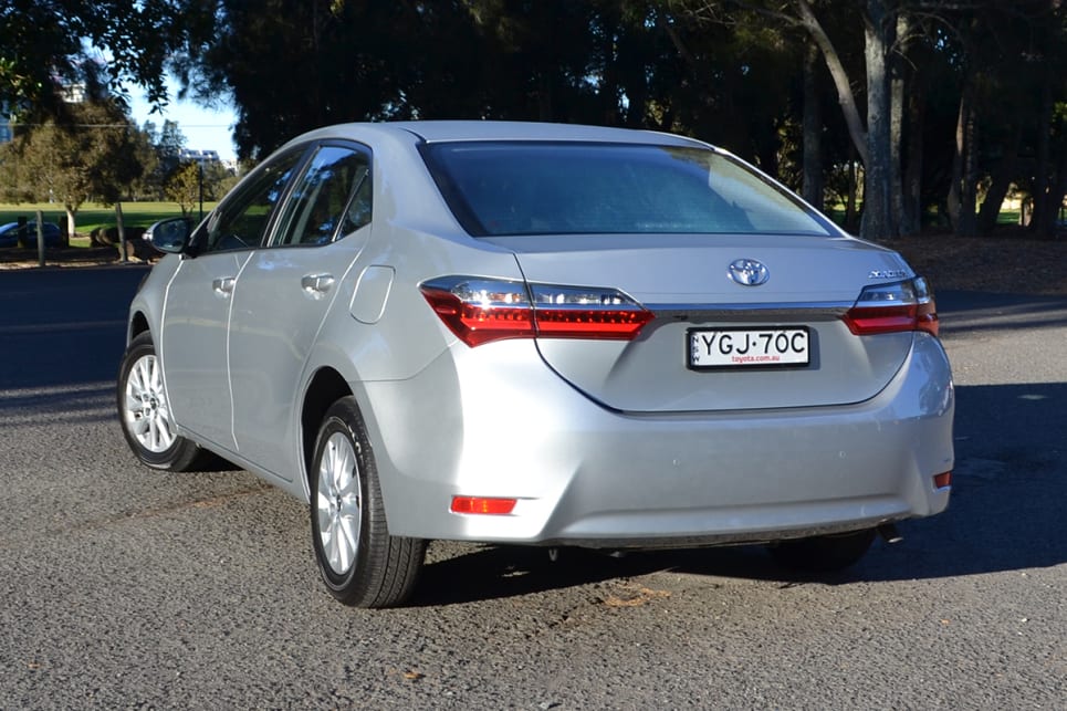 Toyota Corolla Ascent sedan. (image credit: Richard Berry)