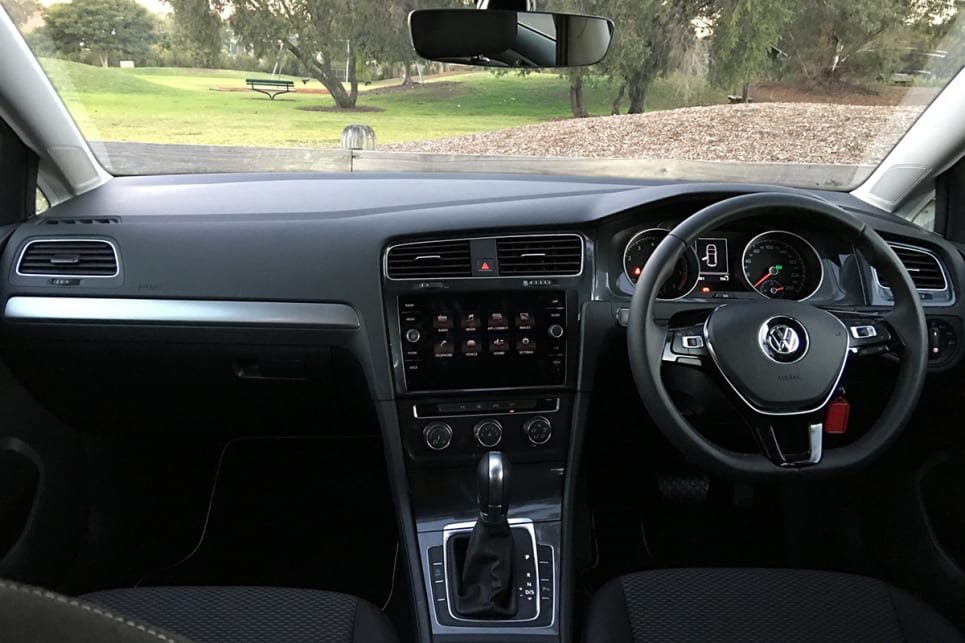 Inside, the dash is wrapped in an unbroken piece of soft-touch material. (image credit: Andrew Chesterton)