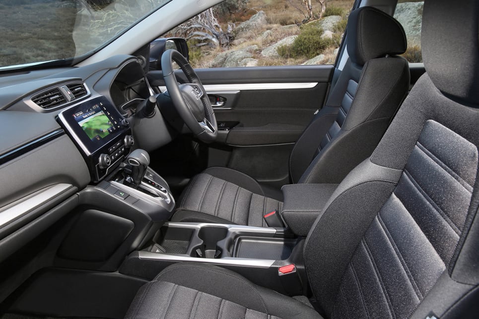 The centre console storage bin is excellent – you can configure it several ways. (VTi-S model shown)