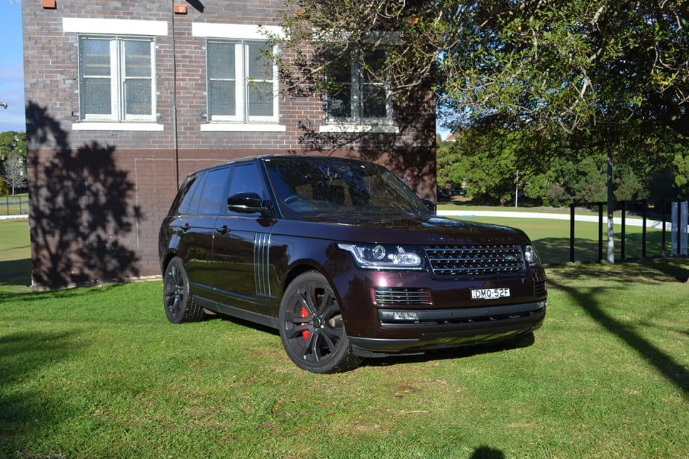 Range Rovers have kept their distinctive shape for decades and the SV Autobiography has that same chunky-bodied tall-windowed upright look. (image credit: Richard Berry)