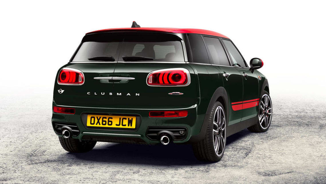 2017 Mini Clubman JCW.