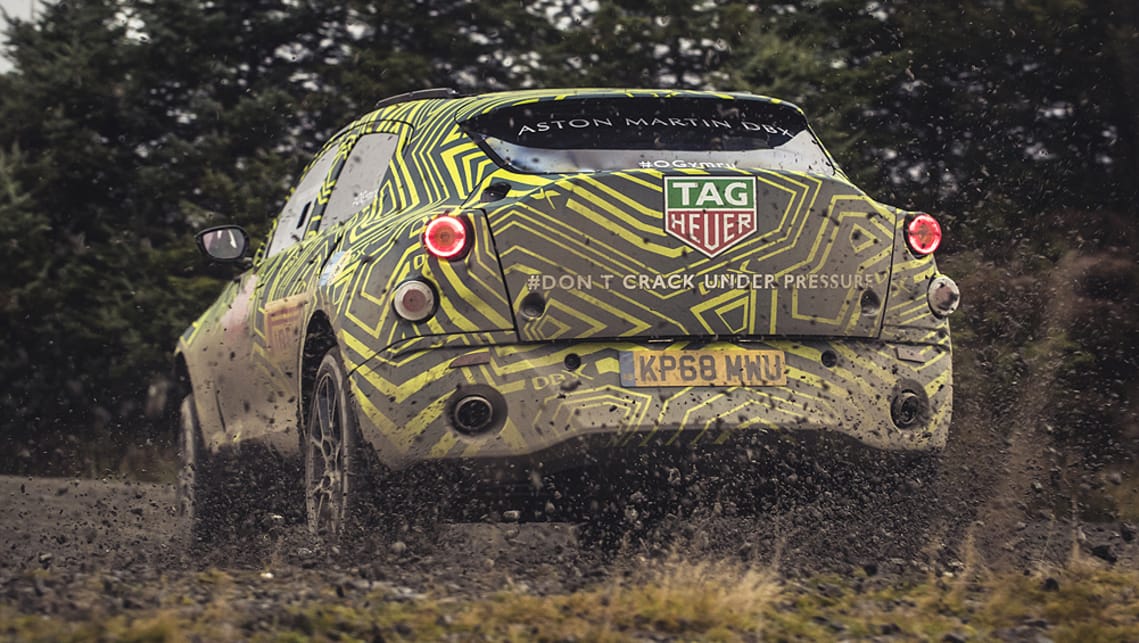 Aston Martin Dbx Suv Breaks Cover In Camo Car News