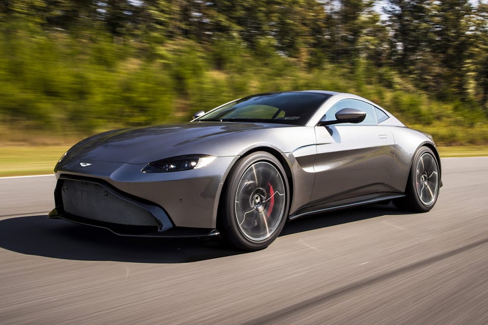 The new Vantage is an in-house design, taking inspiration from the DB10 and track-only Aston Martin Vulcan.