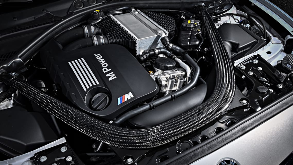 The M2 Competition's engine is a detuned version of the twin-turbo unit found in the M3.