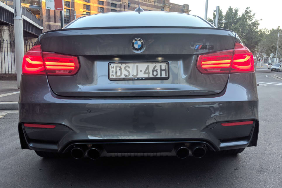 The BMW M3's boot is 480-litres big.