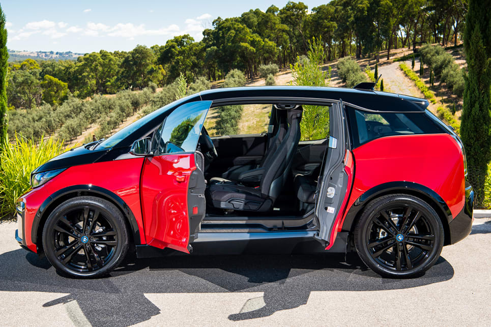Bmw i3 red top