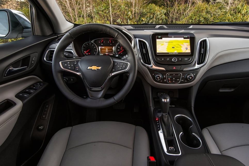 Key features that will appear in the range include Apple CarPlay, Android Auto, 'Qi' wireless phone charging and an auto tailgate. (US Chevrolet Equinox shown here)