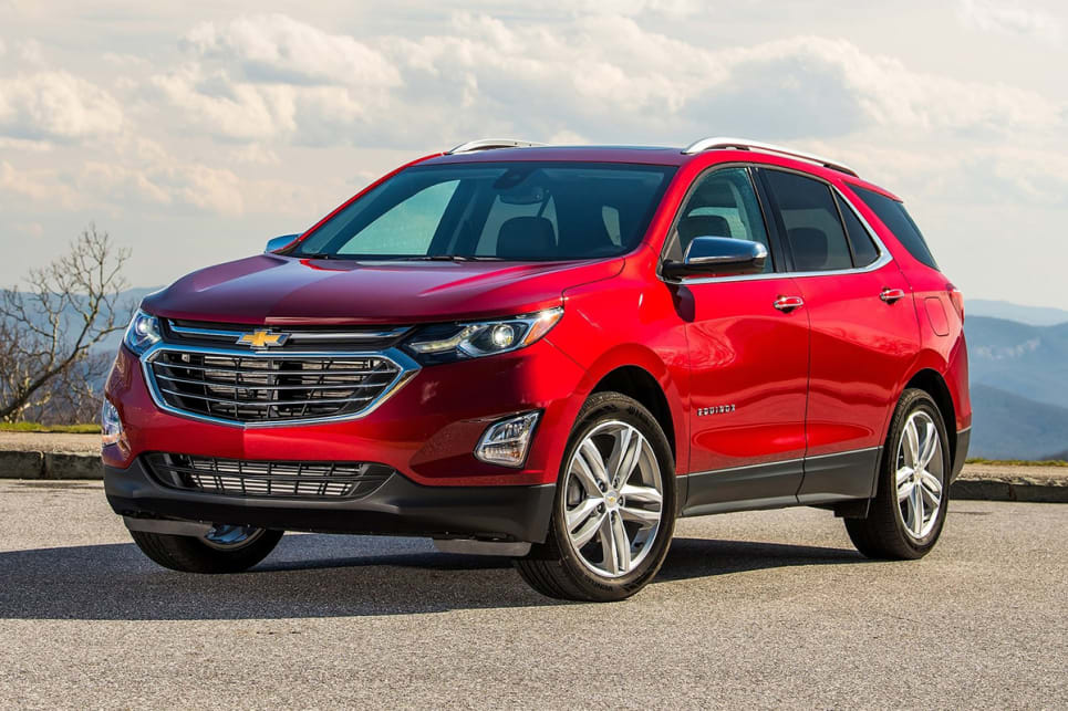 Based on the dimensions quoted for the US-spec model it’s got a 25mm longer wheelbase than the segment-favourite CX-5. (US Chevrolet Equinox shown here)
