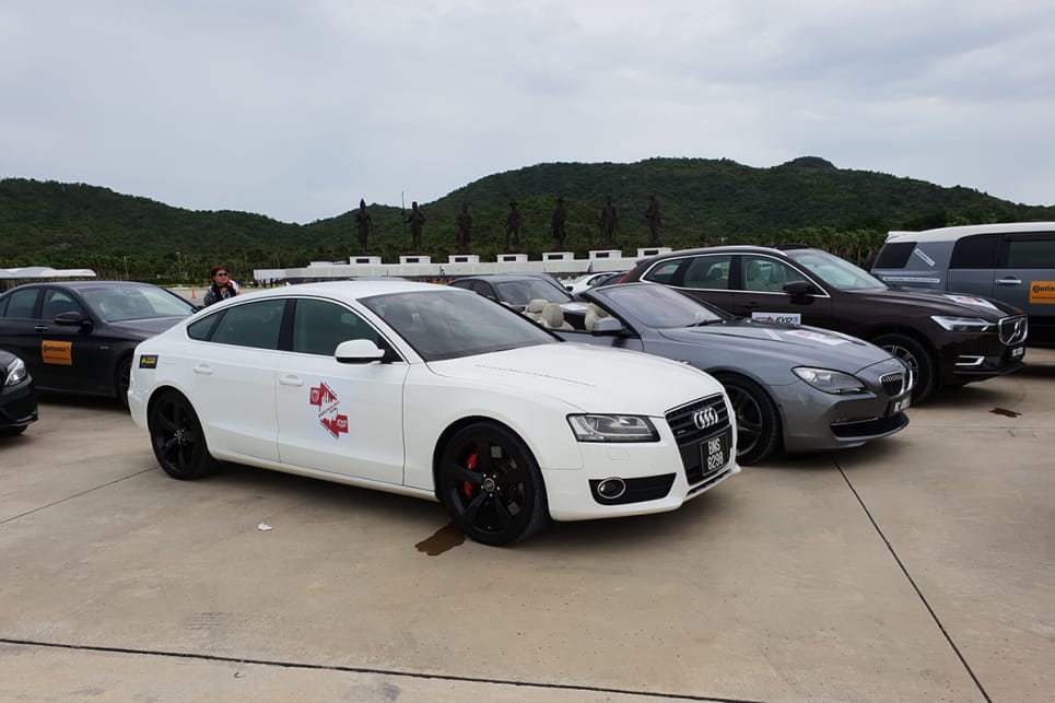 Audis are a rare sight in Malaysia. Likely due to the tax exemptions for locally-assembled Mercs and BMWs.