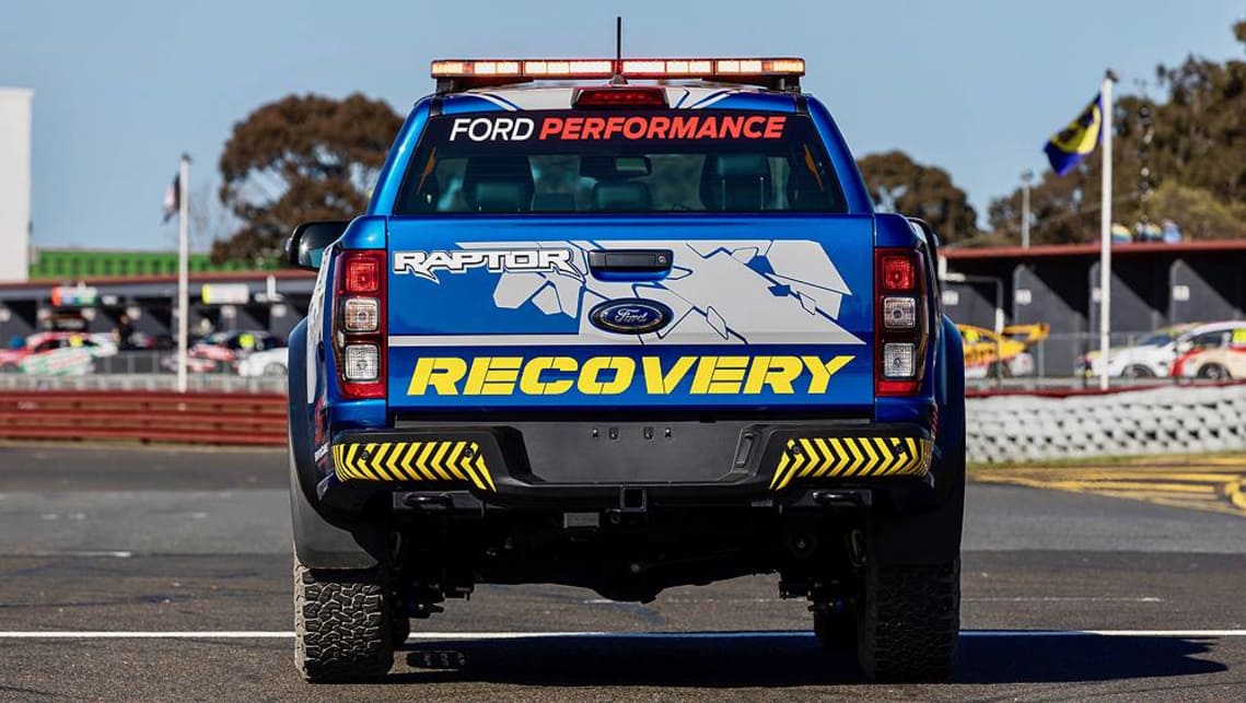 For the 2019 season, the Ranger Raptor will be joined by the Ford Performance Mustang Supercar.