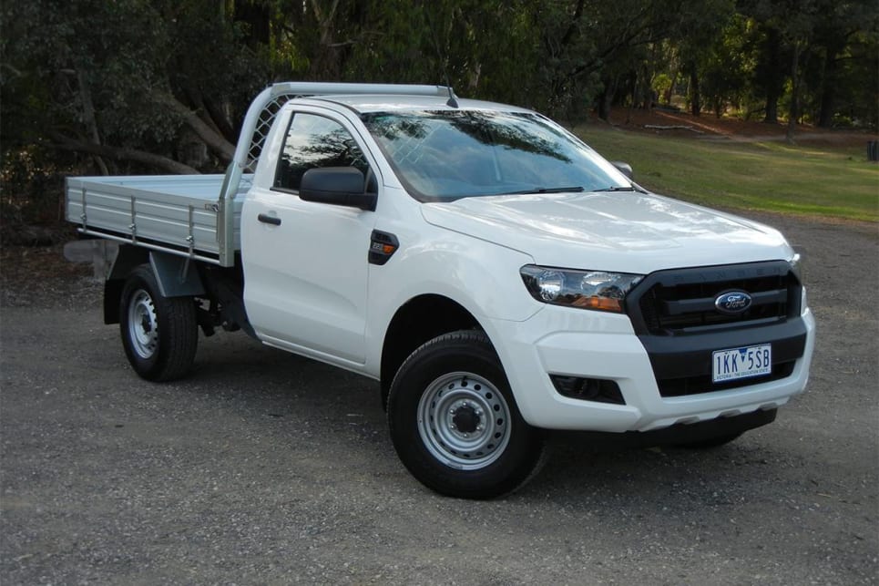 The XL 'Hi-Rider' offers the same high-riding suspension as the 4x4 model, resulting in extra clearance. (XL Hi-Rider model shown)