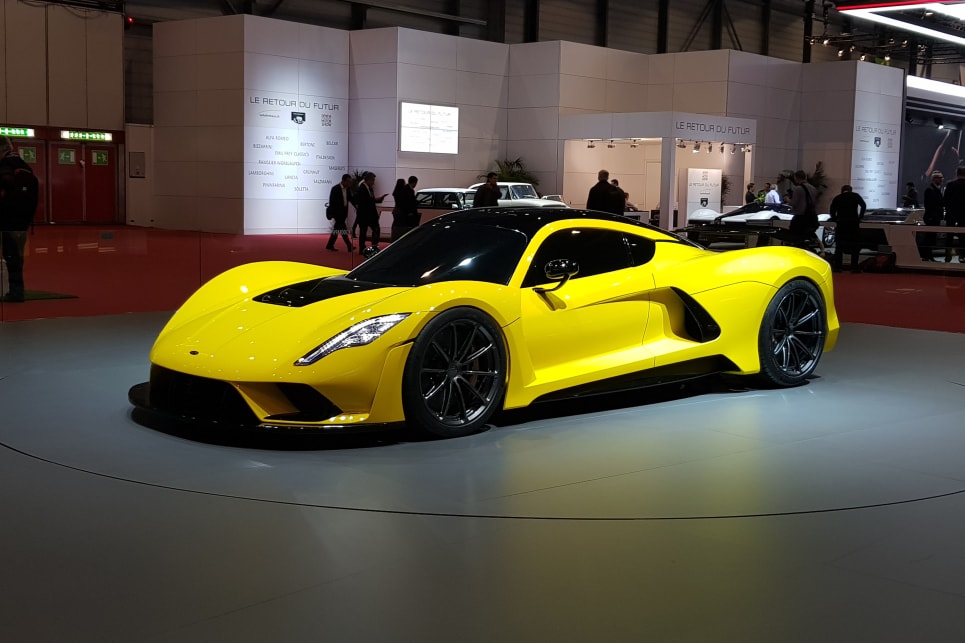 The supercar challengers of the 2018 Geneva motor show (image: Malcolm Flynn)
