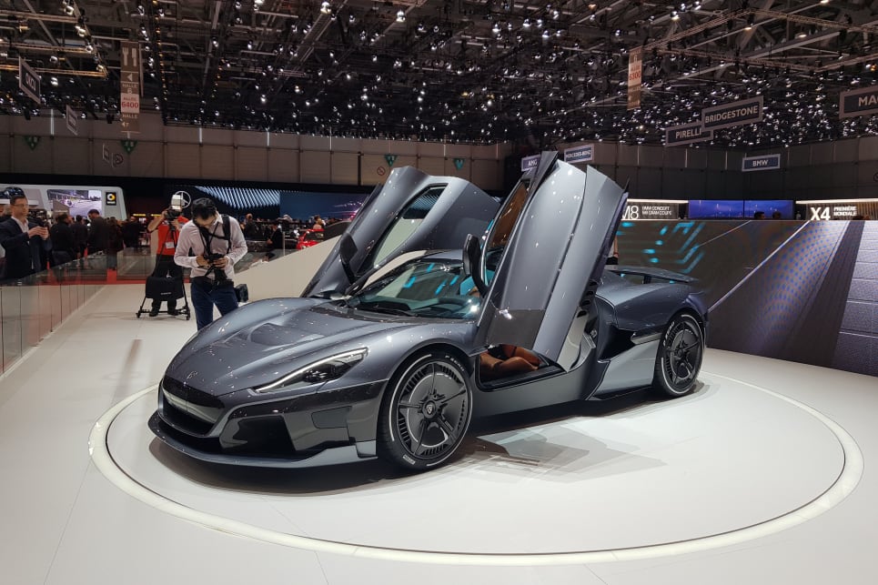 The supercar challengers of the 2018 Geneva motor show (image: Malcolm Flynn)