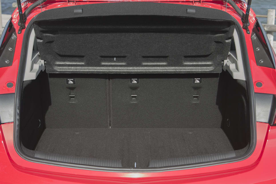 The boot starts at a class-compeititve 360 litres.