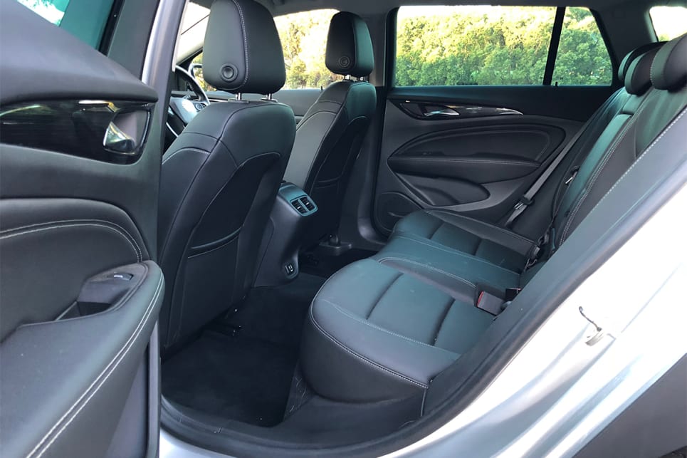 The back seat is home to air vents and two USB charge points. (image credit: Andrew Chesterton)